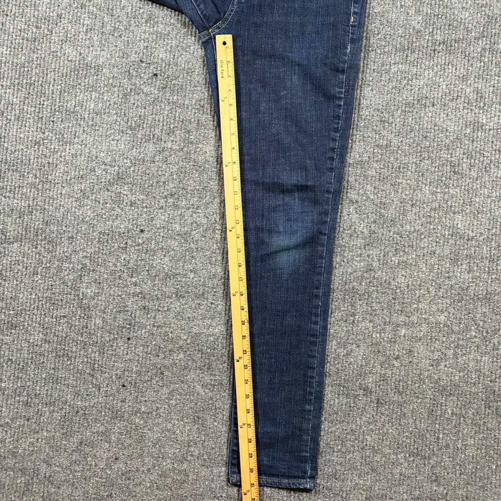 Old Navy The Sweetheart Womens Skinny Jeans Size 6 Long Blue Denim Low Rise - Picture 8 of 11